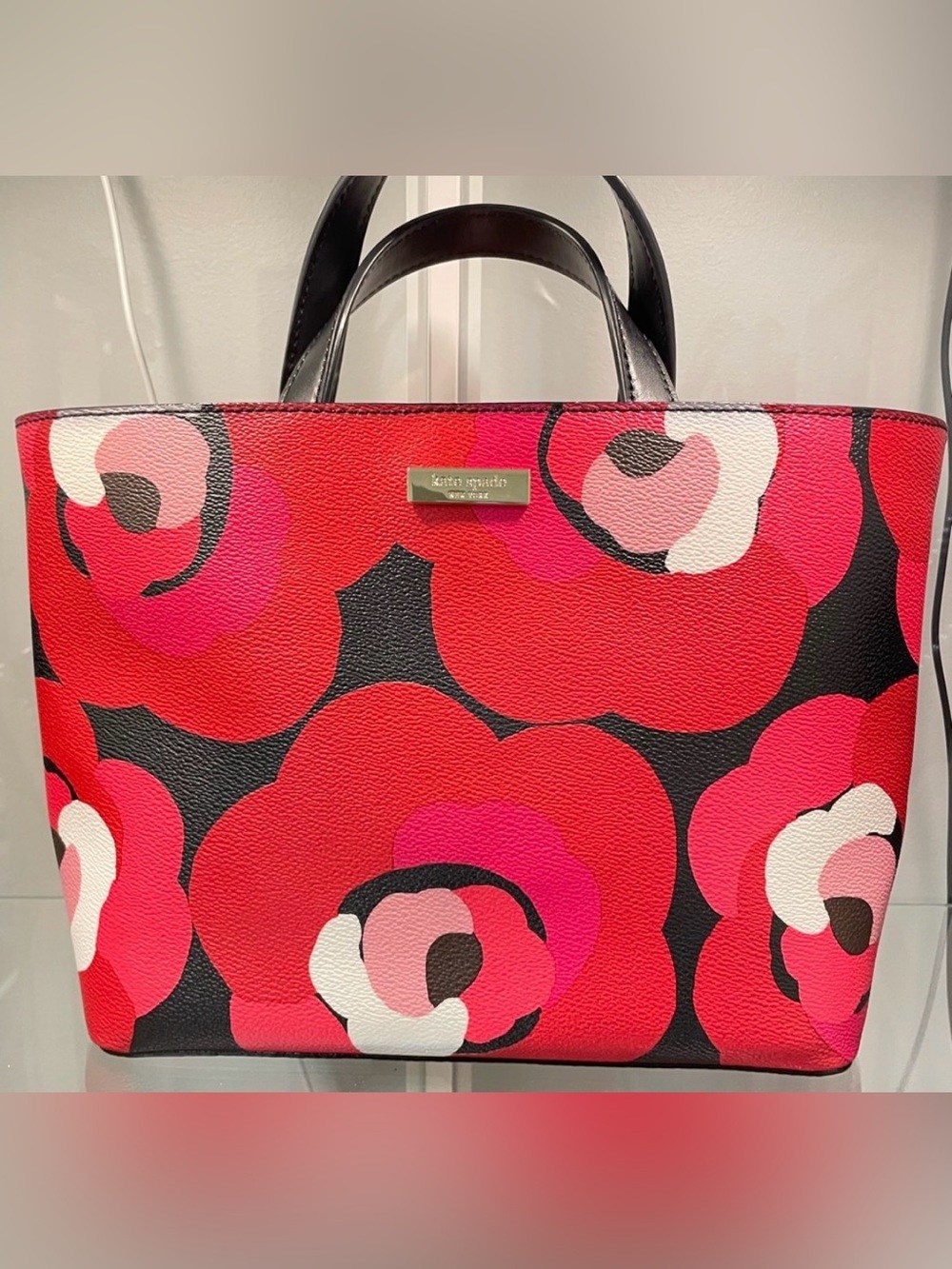 Kate Spade Ellison Avenue Sidney Deco Rose Tote